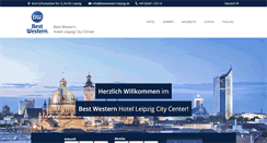 Desktop Screenshot of bestwestern-leipzig.de